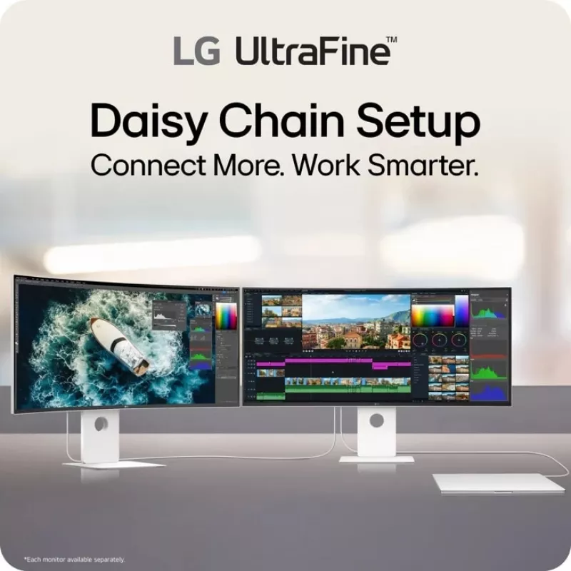 LG 40U990A-W computermonitor 101,6 cm (40 inch) 5120 x 2160 pixel WUHD zwart