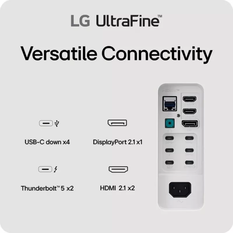 LG 40U990A-W computermonitor 101,6 cm (40 inch) 5120 x 2160 pixel WUHD zwart
