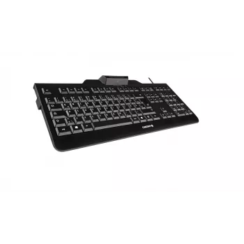CHERRY KC 1000 SC bedraad smartcard-toetsenbord, zwart, USB (QWERTY - UK)