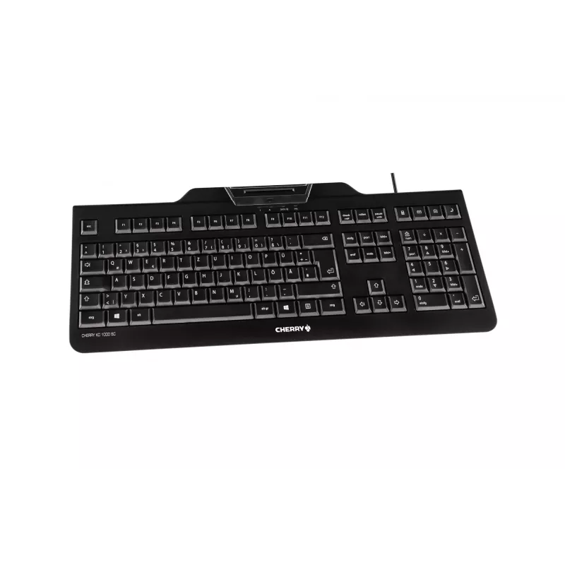 CHERRY KC 1000 SC bedraad smartcard-toetsenbord, zwart, USB (QWERTY - UK)