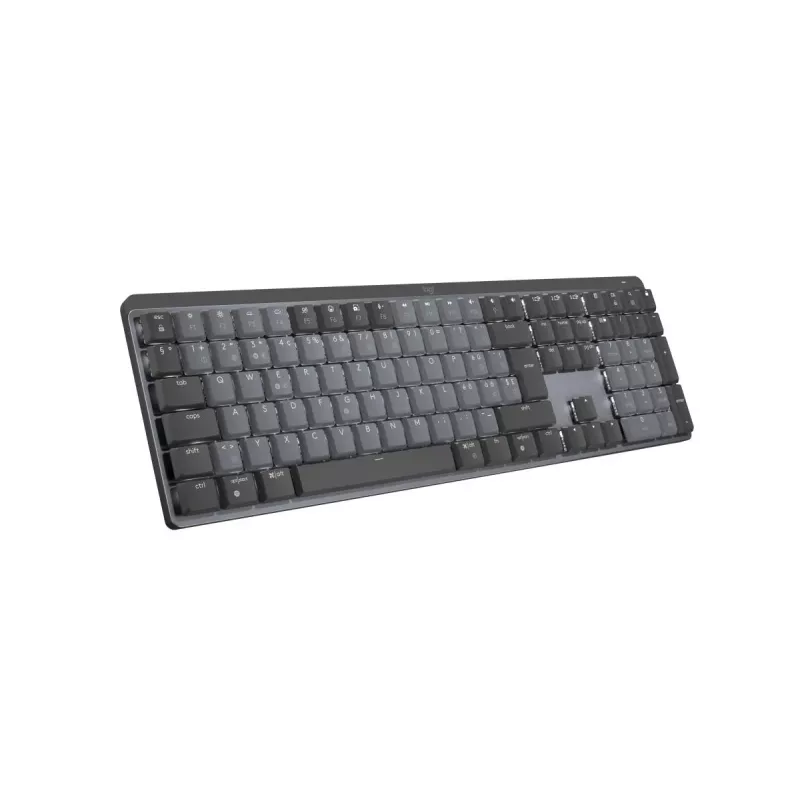LOGITECH MX Mechanical draadloos verlicht performance-toetsenbord - Graphite Suisse Qwertz