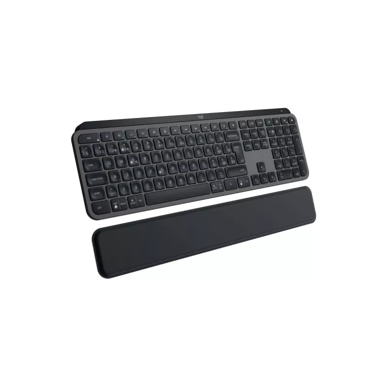 LOGITECH Mx Keys S toetsenbord met handpalmsteun grafiet QWERTZ Zwitserse layout