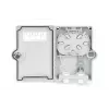 DIGITUS Outdoor FTTH-box, IP65 voor 2x SC/SC-adapter of 2x LC/DC