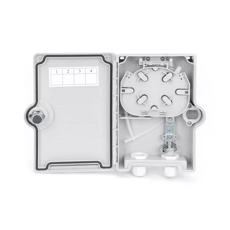 DIGITUS Outdoor FTTH-box, IP65 voor 2x SC/SC-adapter of 2x LC/DC