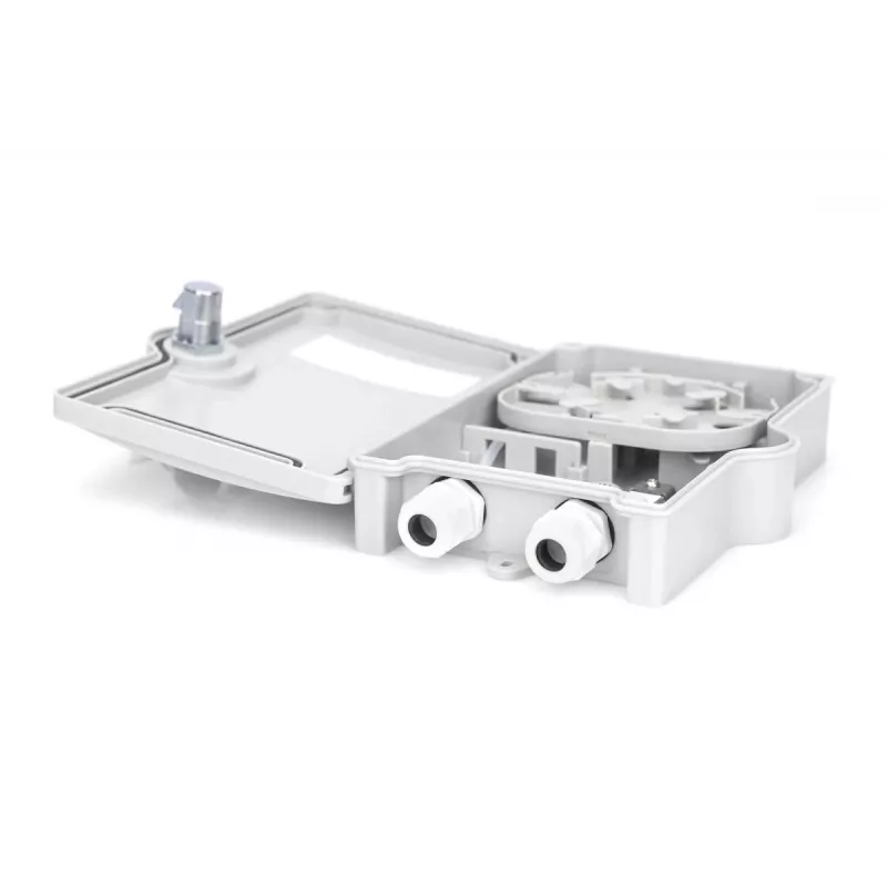 DIGITUS Outdoor FTTH-box, IP65 voor 2x SC/SC-adapter of 2x LC/DC