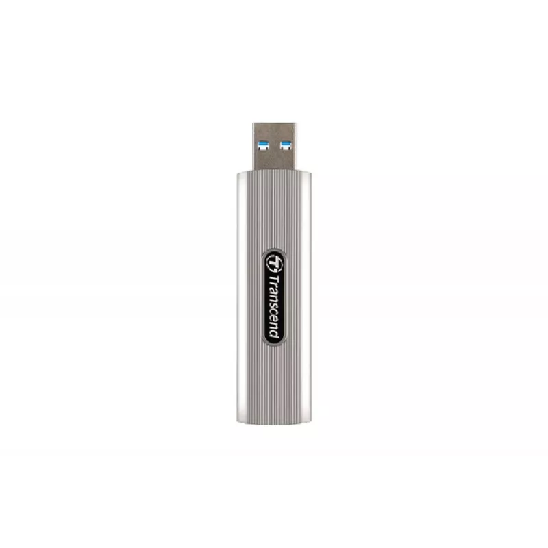 TRANSCEND SSD - Esd320a draagbare drive - 512 GB - USB Type A - zachtaardig grijs
