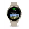 GARMIN INTERNATIONAL Venu 3S - 41 mm - smartwatch met band - Frans - grijs