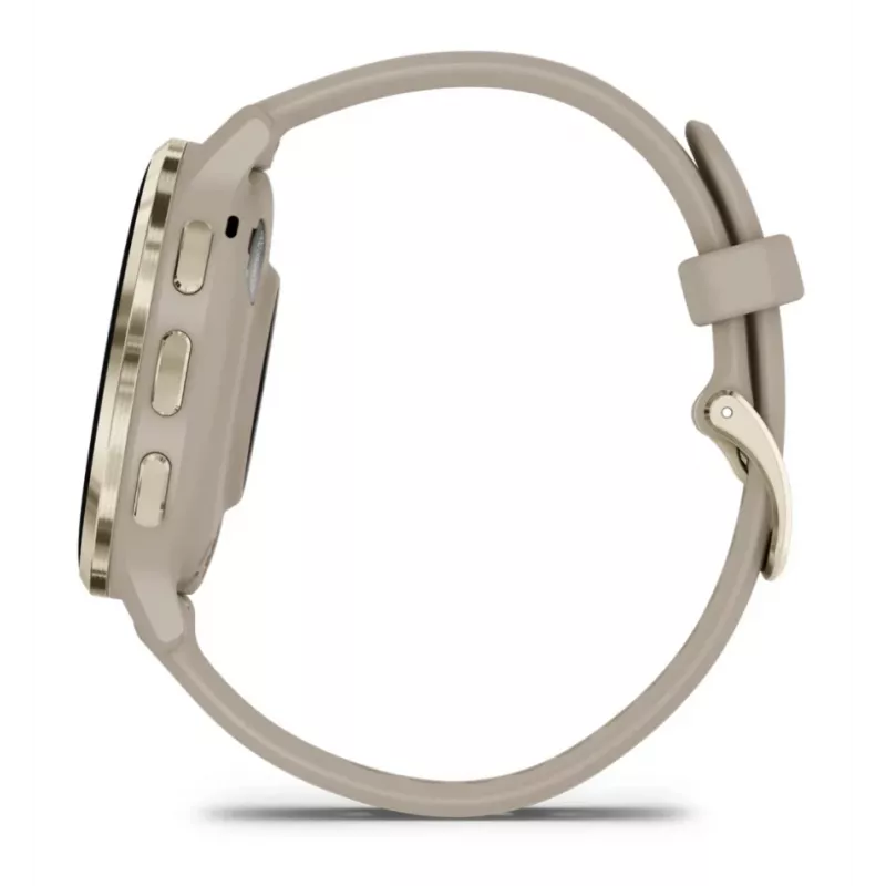 GARMIN INTERNATIONAL Venu 3S - 41 mm - smartwatch met band - Frans - grijs