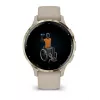 GARMIN INTERNATIONAL Venu 3S - 41 mm - smartwatch met band - Frans - grijs