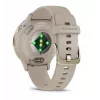 GARMIN INTERNATIONAL Venu 3S - 41 mm - smartwatch met band - Frans - grijs