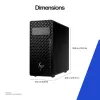 HP Z2 Tower G1i Intel Core Ultra 7 265K 32 GB DDR5-SDRAM NVIDIA RTX A1000 Windows 11 Pro workstation AI-workstation, AI-pc