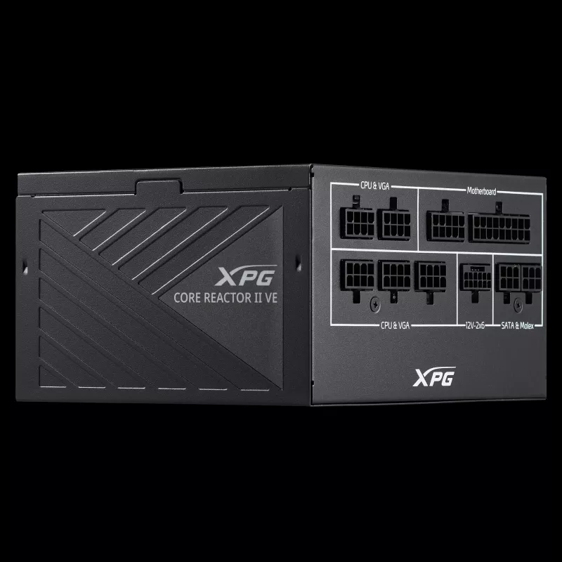 XPG COREREACTOR II VE 850W voeding, 850 W, 100 - 240 V, 47 - 63 Hz, 12 A, 20 A, 70.8 A