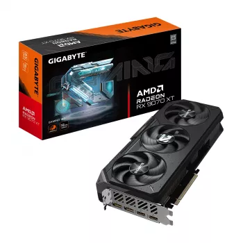 GIGABYTE Radeon RX 9070 XT GAMING 16G grafische kaart – 16GB GDDR6, 256bit, PCI-E 5.0, 2970 MHz kloksnelheid, 2 x DisplayPort 2.1a, 2 x HDMI 2.1b, GV-R9070XTGAMING-16GD