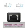 ICY BOX IB-HUB1419-LAN USB 3.2 Gen 1 (3.1 Gen 1) Type-A zwart