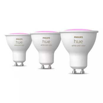 Philips Hue White and Colour Ambience GU10 – slimme spotlight – (3-pack)