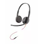 HP Poly Blackwire C3225 Top, bedraad, kantoor/callcenter, 87 g, headset, zwart