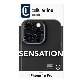 Cellularline Sensation - iPhone 16 Pro soft-touch siliconenhoesje