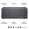 LOGITECH MX Keys Mini verlicht toetsenbord - draadloos Bluetooth - grafiet - Azerty Frans