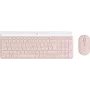 LOGITECH Slim draadloze toetsenbord- en muiscombinatie MK470 - rosé Qwerty US/int'l