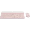 LOGITECH Slim draadloze toetsenbord- en muiscombinatie MK470 - rosé Qwerty US/int'l