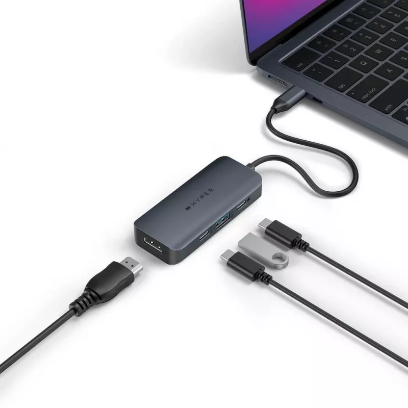 Targus HyperDrive Next USB Type-C blauw