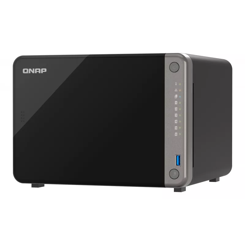 QNAP TS-AI642-8G NAS/opslagserver tower ARM Cortex-A76 8 GB zwart