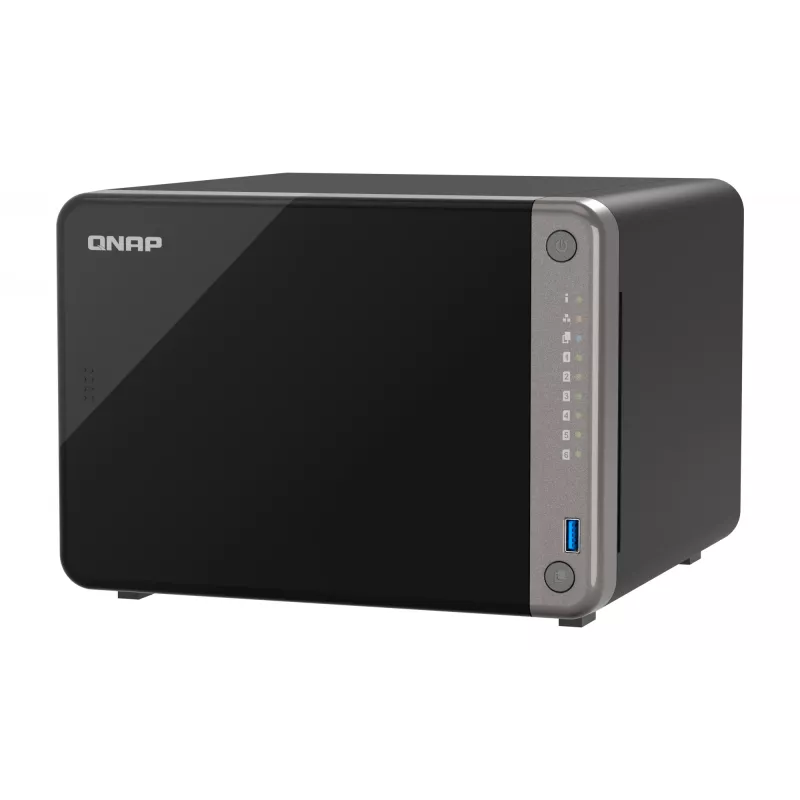 QNAP TS-AI642-8G NAS/opslagserver tower ARM Cortex-A76 8 GB zwart