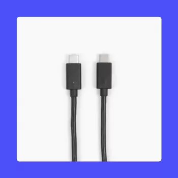 Owl Labs USB-C-stekker naar USB-C-stekker kabel voor Meeting Owl 3 (4,87 m) USB-kabel zwart