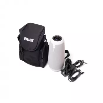 Owl Labs zachte draagtas voor Meeting Owl, hoes, polyester, 310 g, zwart