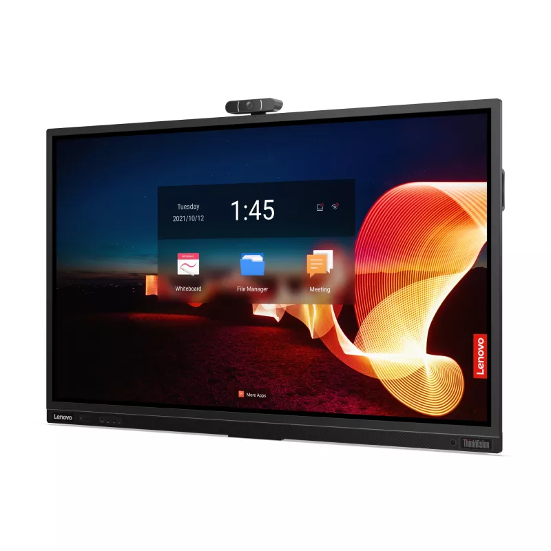 Lenovo ThinkVision T75 computermonitor 190,5 cm (75 inch) 3840 x 2160 pixel 4K Ultra HD LED touchscreen zwart