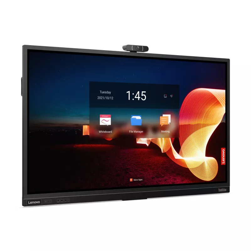 Lenovo ThinkVision T75 computermonitor 190,5 cm (75 inch) 3840 x 2160 pixel 4K Ultra HD LED touchscreen zwart