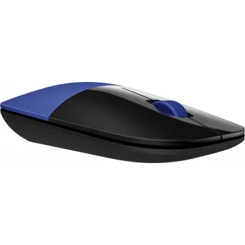 HP Z3700 blauwe draadloze muis, voor beide handen, optisch, RF draadloos, 1200 DPI, blauw
