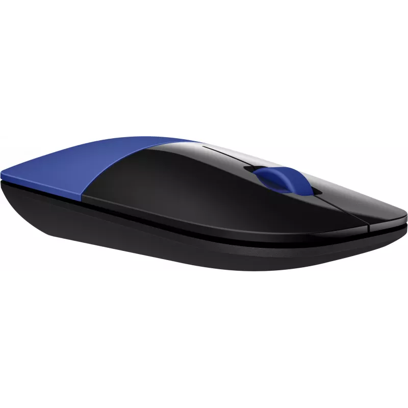 HP Z3700 blauwe draadloze muis, voor beide handen, optisch, RF draadloos, 1200 DPI, blauw