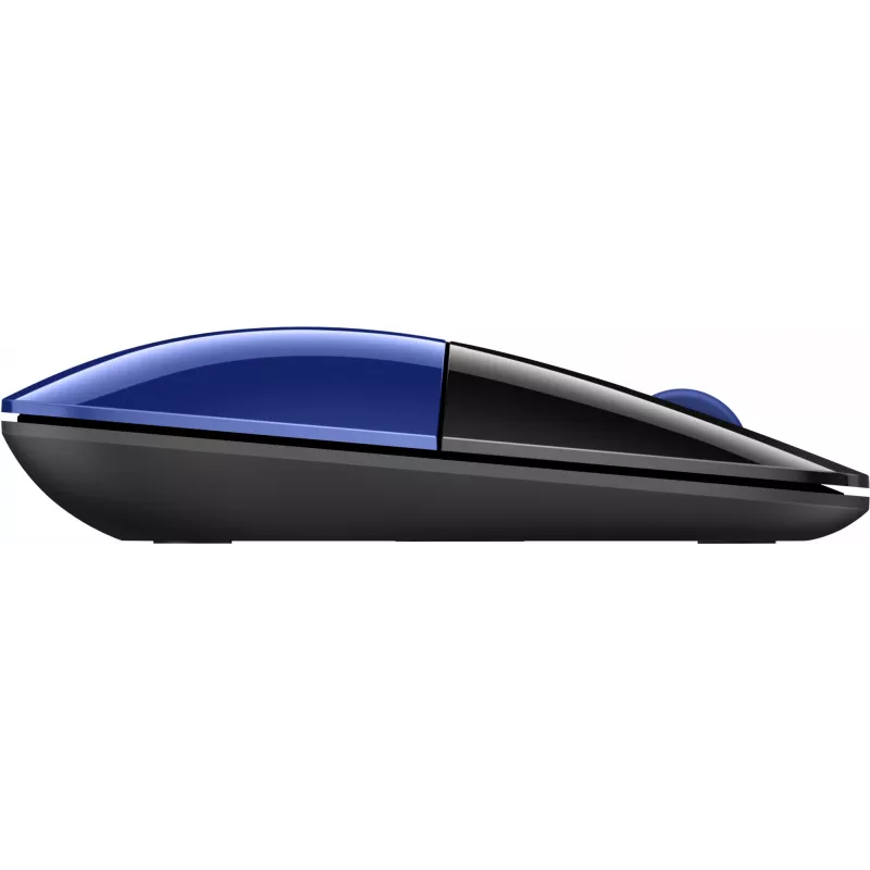 HP Z3700 blauwe draadloze muis, voor beide handen, optisch, RF draadloos, 1200 DPI, blauw