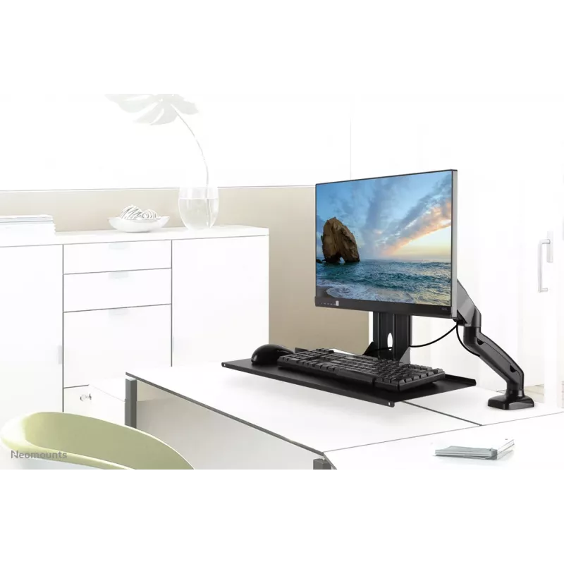 Neomounts KEYB-V200 zwart toetsenbord-/muisplateau VESA-montage - B 65 cm