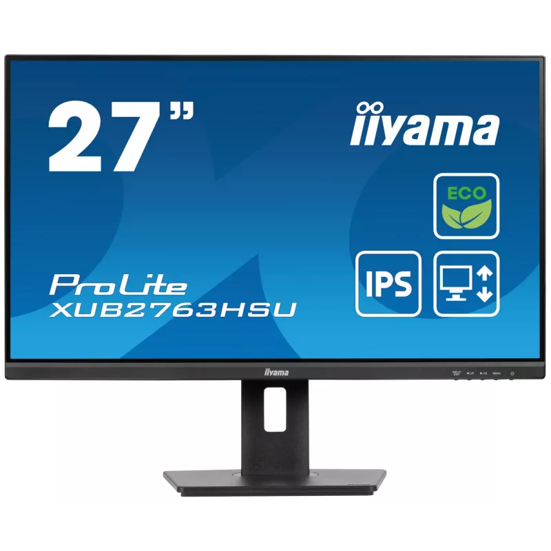 iiyama ProLite XUB2763HSU-B1 computermonitor 68,6 cm (27 inch) 1920 x 1080 pixel Full HD LED zwart