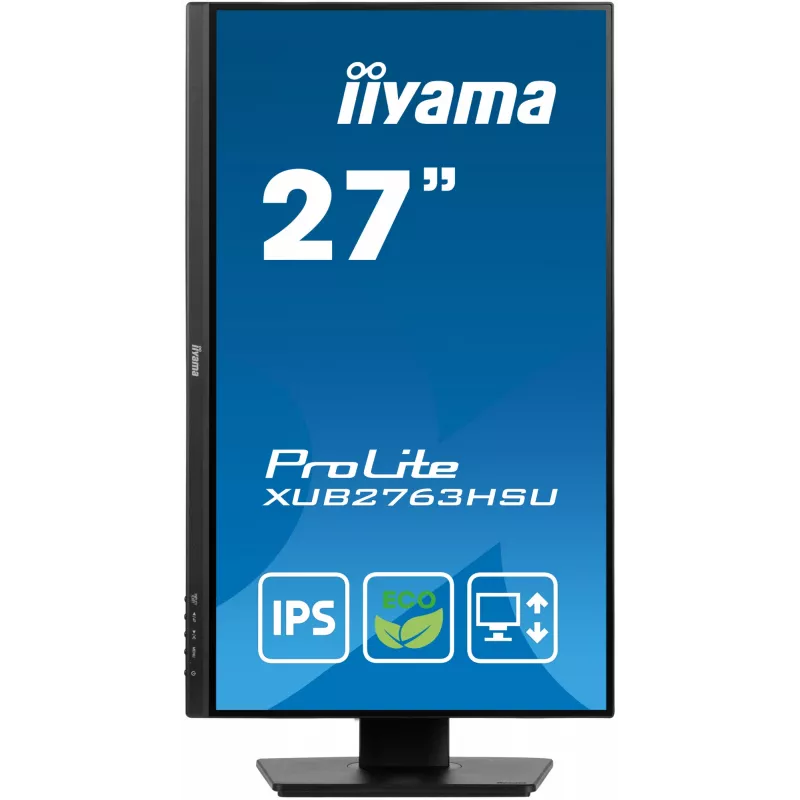 iiyama ProLite XUB2763HSU-B1 computermonitor 68,6 cm (27 inch) 1920 x 1080 pixel Full HD LED zwart