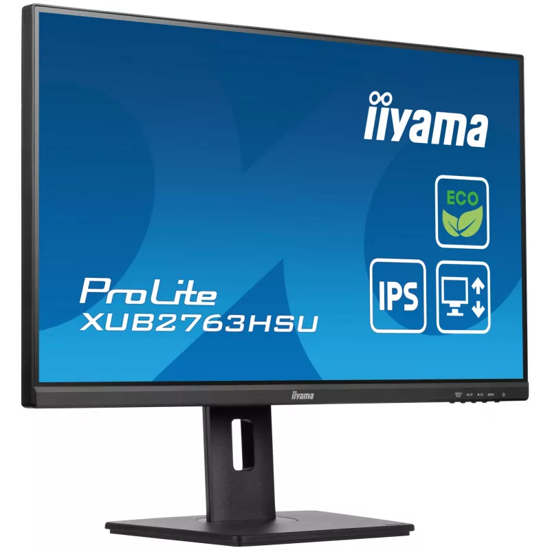 iiyama ProLite XUB2763HSU-B1 computermonitor 68,6 cm (27 inch) 1920 x 1080 pixel Full HD LED zwart