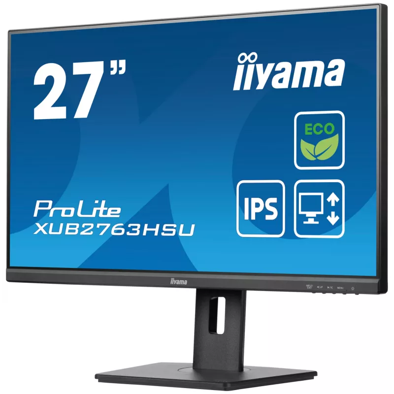 iiyama ProLite XUB2763HSU-B1 computermonitor 68,6 cm (27 inch) 1920 x 1080 pixel Full HD LED zwart
