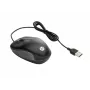 HP USB Travel Muis, voor beide handen, optisch, USB Type-A, 1000 DPI, zwart