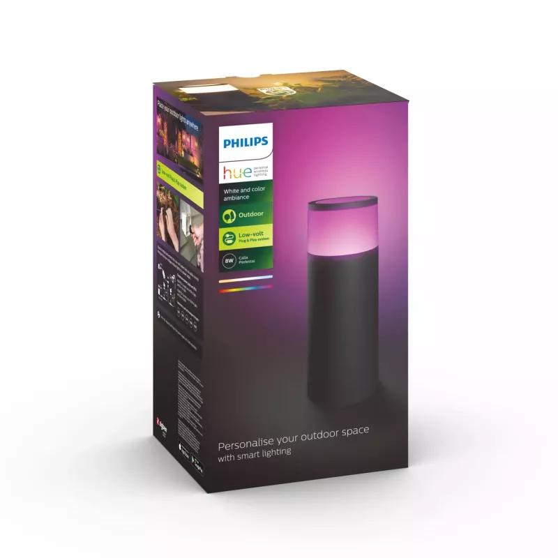Philips Hue White and colour ambience Calla Outdoor-sokkelarmatuur