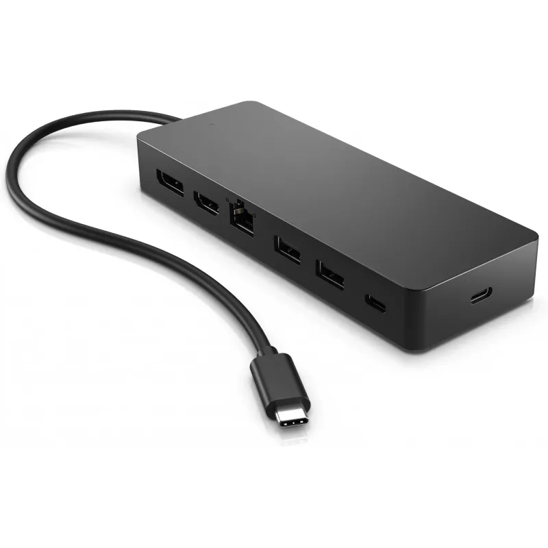 HP Universal USB-C multiport hub USB 3.2 Gen 1 Type-C zwart