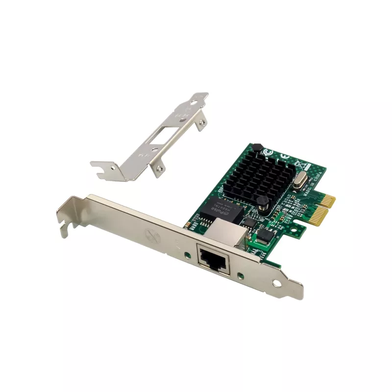 LevelOne Gigabit PCIe netwerkkaart, low-profile-beugel meegeleverd