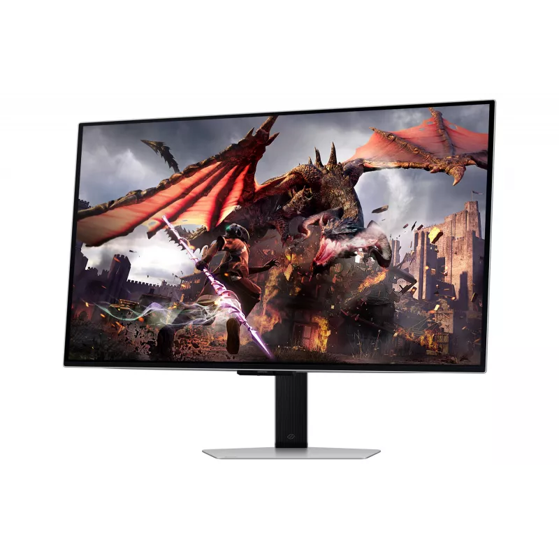 Samsung G80SD computermonitor 81,3 cm (32 inch) 3840 x 2160 pixel 4K Ultra HD OLED zilver