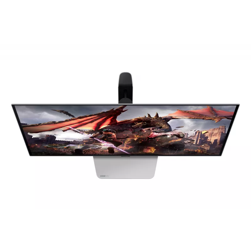 Samsung G80SD computermonitor 81,3 cm (32 inch) 3840 x 2160 pixel 4K Ultra HD OLED zilver