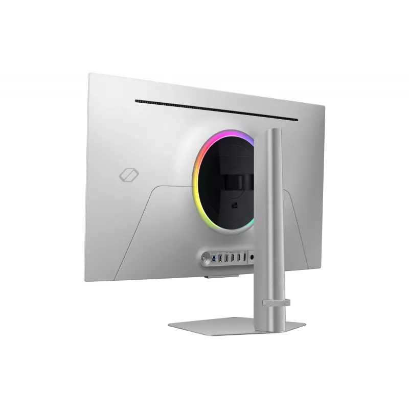 Samsung G80SD computermonitor 81,3 cm (32 inch) 3840 x 2160 pixel 4K Ultra HD OLED zilver
