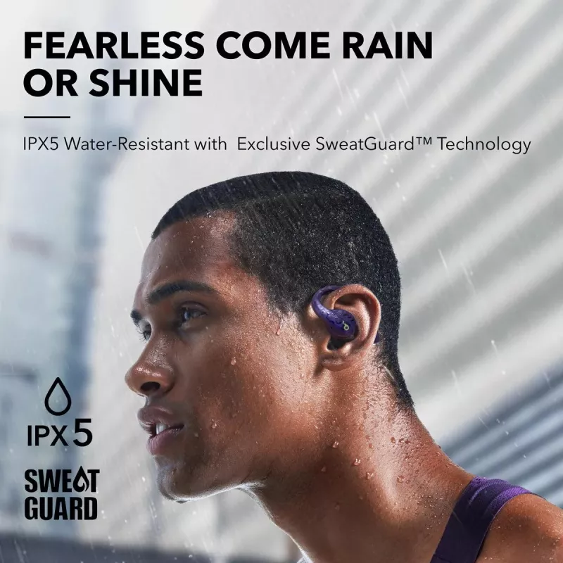 ANKER Earbuds - Soundcore Aerofit Pro - Electric lila