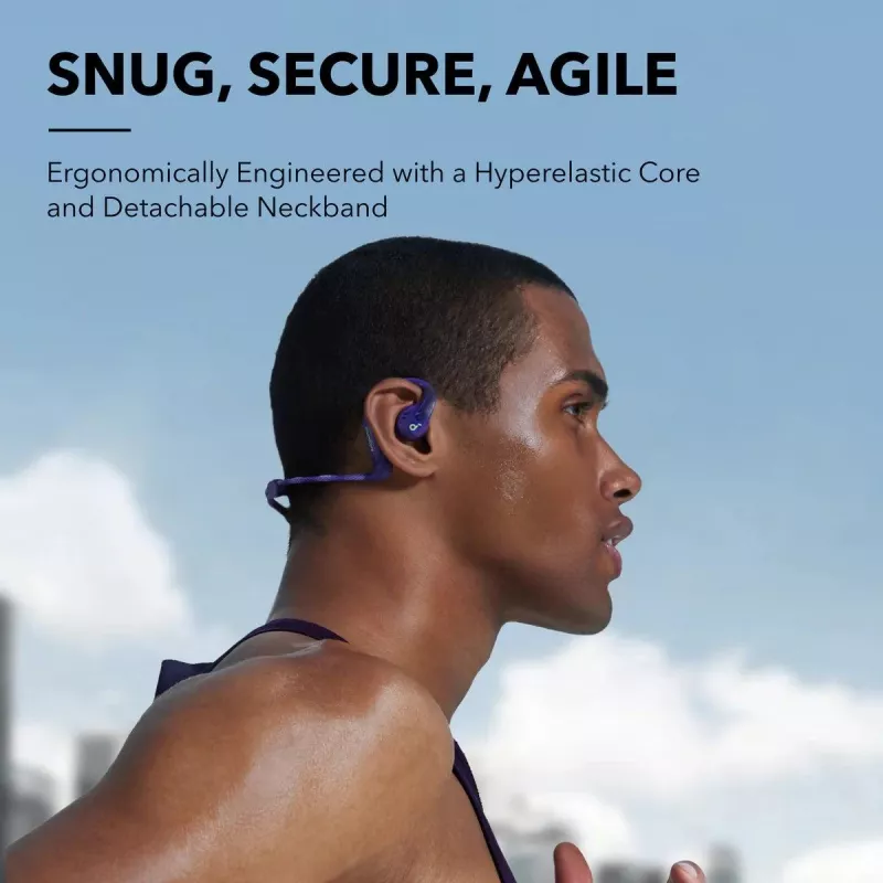 ANKER Earbuds - Soundcore Aerofit Pro - Electric lila