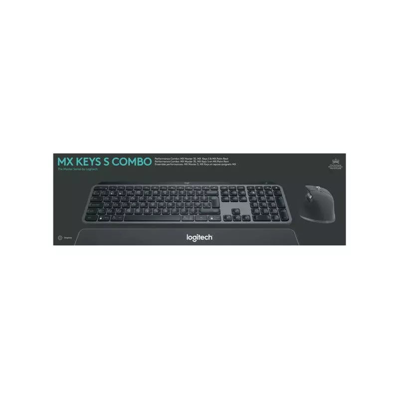 LOGITECH MX Keys S Combo - grafiet - QWERTY US/International