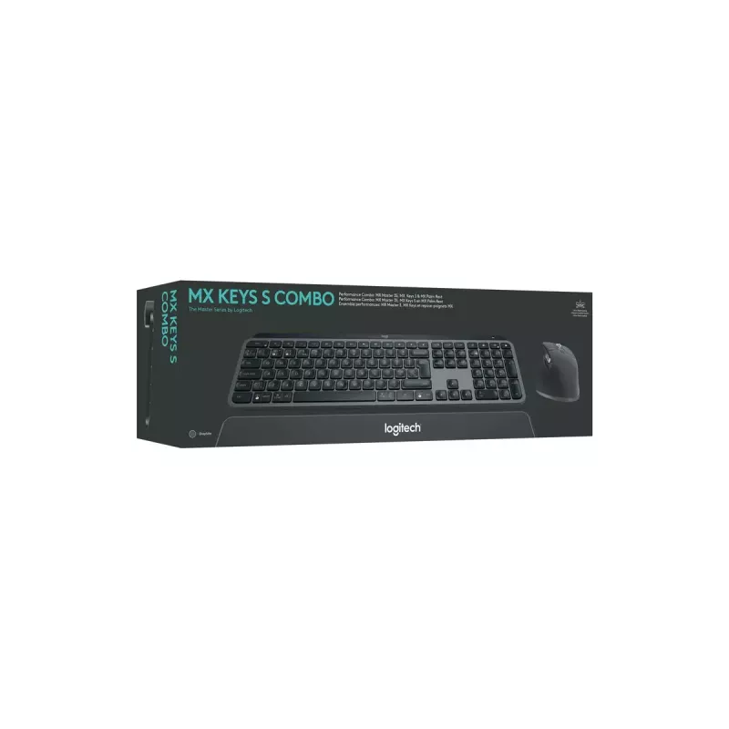 LOGITECH MX Keys S Combo - grafiet - QWERTY US/International
